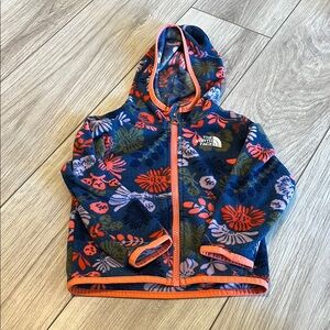 The North Face Glacier Full Zip Floral Hoodie
